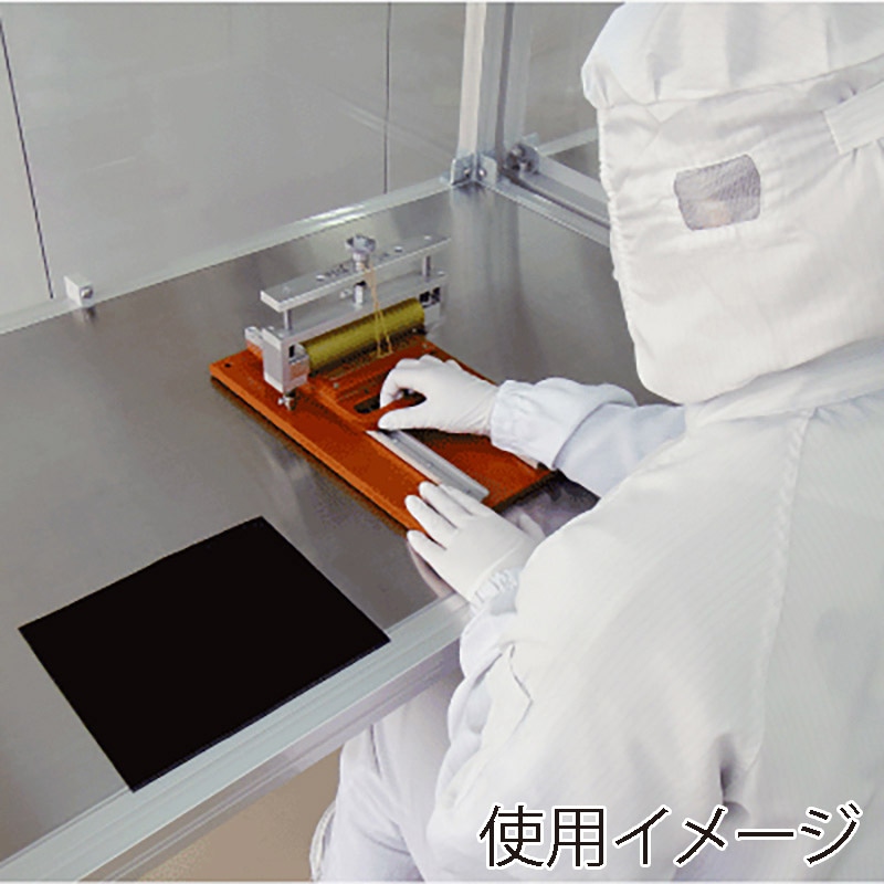 エクシール ほこり転写用粘着シート 半導電ゲルシート カットタイプ 硬度50 ES00-19021 1枚(ご注文単位1枚)【直送品】