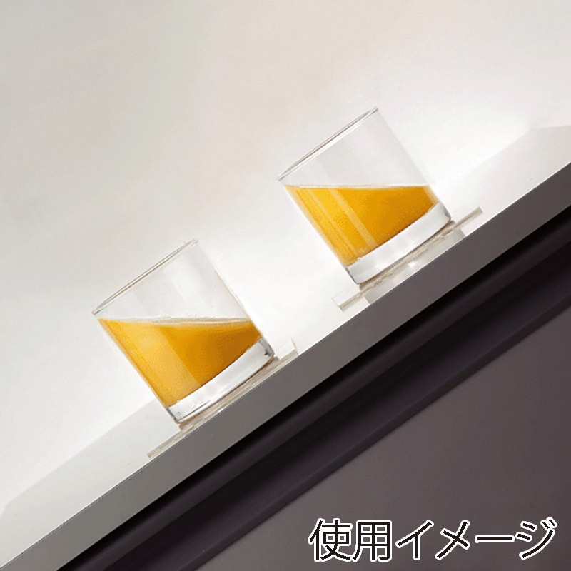 エクシール 耐震転倒防止シート ゲルタックシート GT01-22002 1枚(ご注文単位1枚)【直送品】