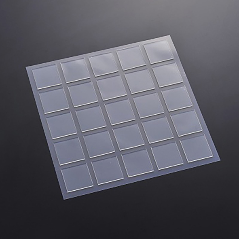 エクシール 耐震転倒防止シート ゲルタック 抜きタイプ 角型 GT01-22017 1パック(ご注文単位1パック)【直送品】