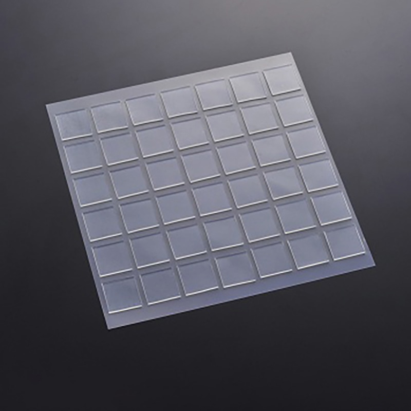 エクシール 耐震転倒防止シート ゲルタック 抜きタイプ 角型 GT01-22022 1パック（ご注文単位1パック）【直送品】