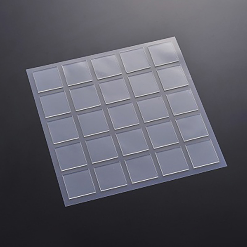 エクシール 耐震転倒防止シート ゲルタック 抜きタイプ 角型 GT01-22023 1パック(ご注文単位1パック)【直送品】