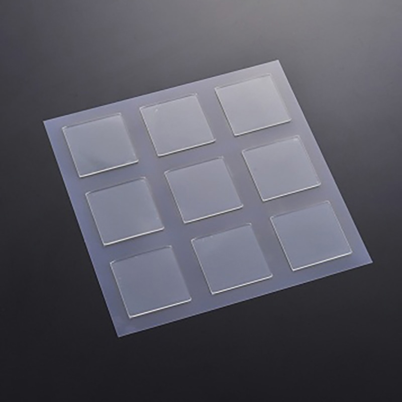 エクシール 耐震転倒防止シート ゲルタック 抜きタイプ 角型 GT01-22025 1パック(ご注文単位1パック)【直送品】