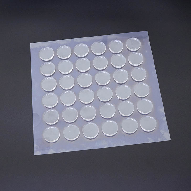 エクシール 耐震転倒防止シート ゲルタック 抜きタイプ 丸型 GT01-22035 1パック(ご注文単位1パック)【直送品】