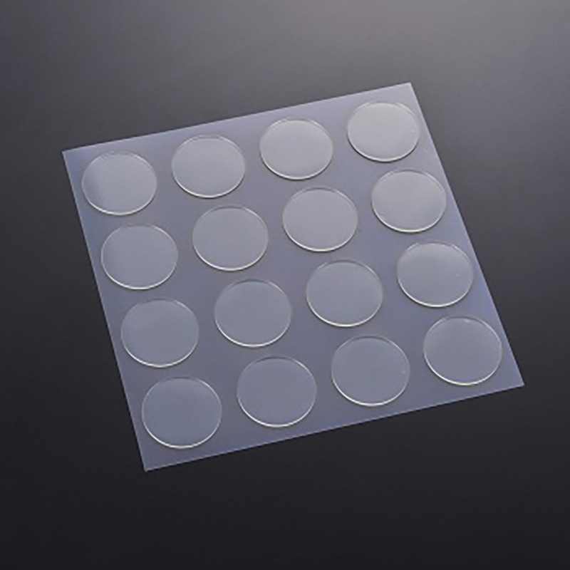 エクシール 耐震転倒防止シート ゲルタック 抜きタイプ 丸型 GT01-22037 1パック(ご注文単位1パック)【直送品】