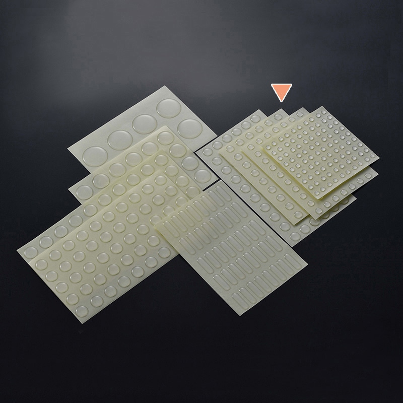 エクシール すべり止め緩衝シール ピットクッション 60個付 PC00-26003 1枚(ご注文単位1枚)【直送品】