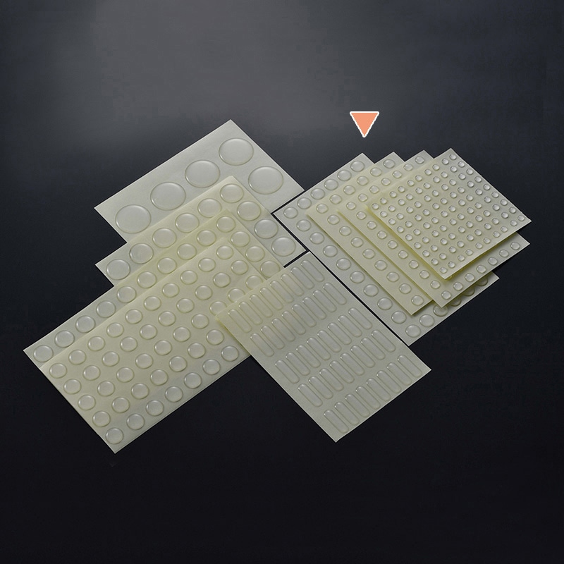 エクシール すべり止め緩衝シール ピットクッション 60個付 PC00-26004 1枚(ご注文単位1枚)【直送品】