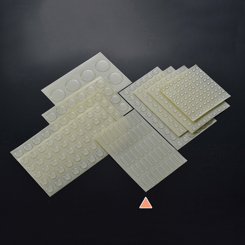 エクシール すべり止め緩衝シール ピットクッション 楕円 40個付 PC00-26009 1枚(ご注文単位1枚)【直送品】