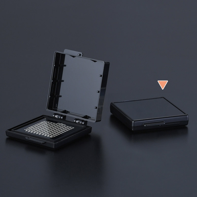 エクシール 精密デバイス搬送ケース ゲルベース2インチ 黒 フラット FS9 Lタイプ GC00-16001 1セット(ご注文単位1セット)【直送品】