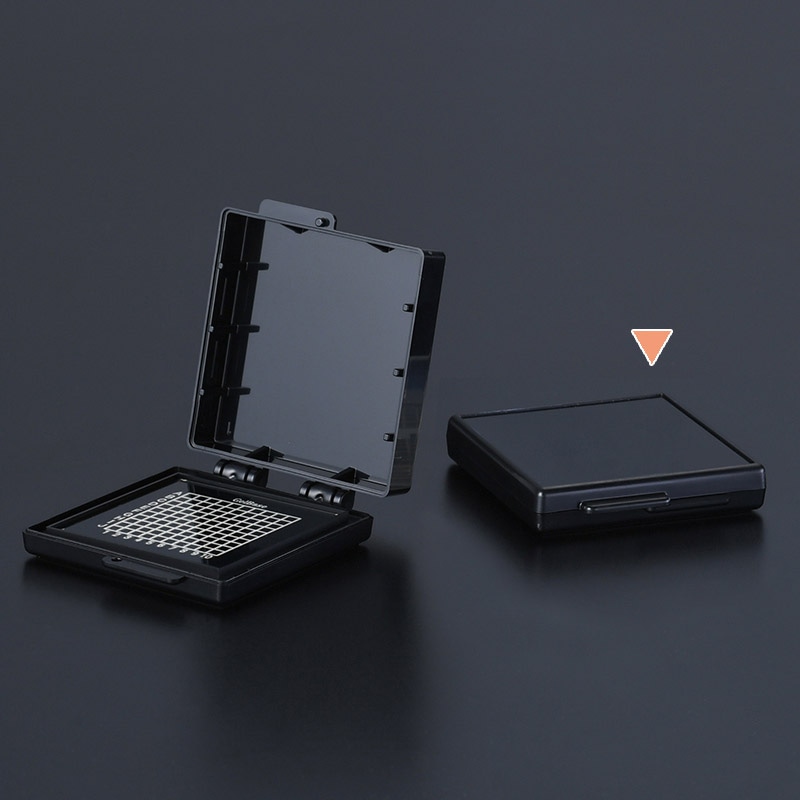 エクシール 精密デバイス搬送ケース ゲルベース2インチ 黒 フラット F3 Lタイプ GC00-16004 1セット(ご注文単位1セット)【直送品】