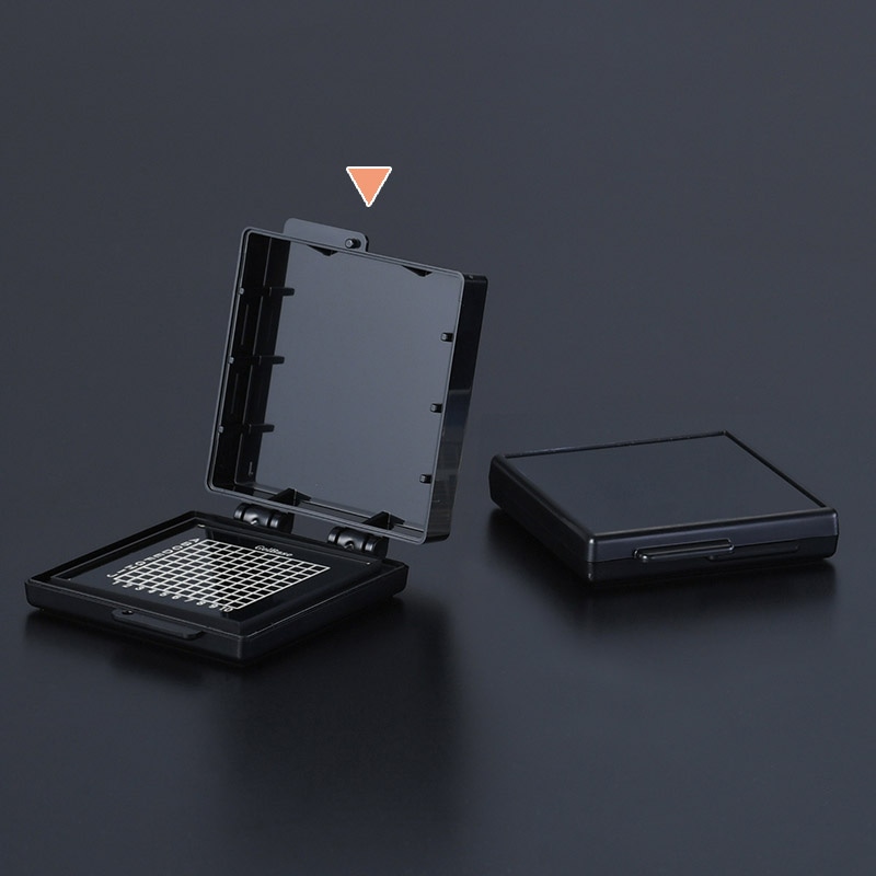 エクシール 精密デバイス搬送ケース ゲルベース2インチ 黒 フラット F5 Hタイプ GC00-16007 1セット(ご注文単位1セット)【直送品】