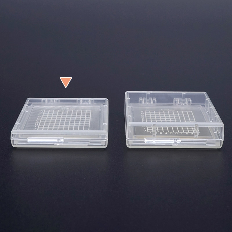 エクシール 精密デバイス搬送ケース ゲルベース2インチ 透明 フラット FS9 Lタイプ GC00-16009 1セット(ご注文単位1セット)【直送品】