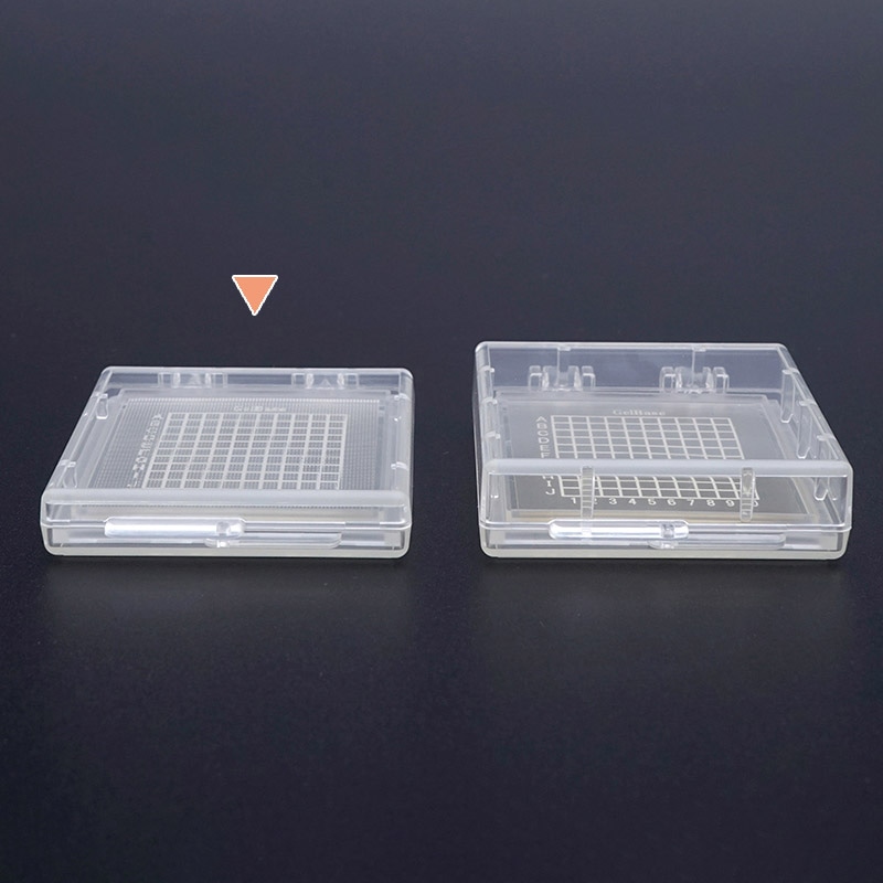 エクシール 精密デバイス搬送ケース ゲルベース2インチ 透明 フラット F5 Lタイプ GC00-16011 1セット(ご注文単位1セット)【直送品】