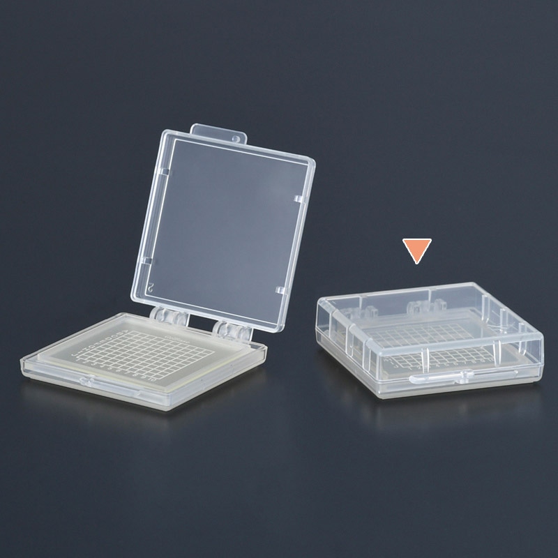 エクシール 精密デバイス搬送ケース ゲルベース2インチ 透明 フラット F5 Hタイプ GC00-16015 1セット(ご注文単位1セット)【直送品】