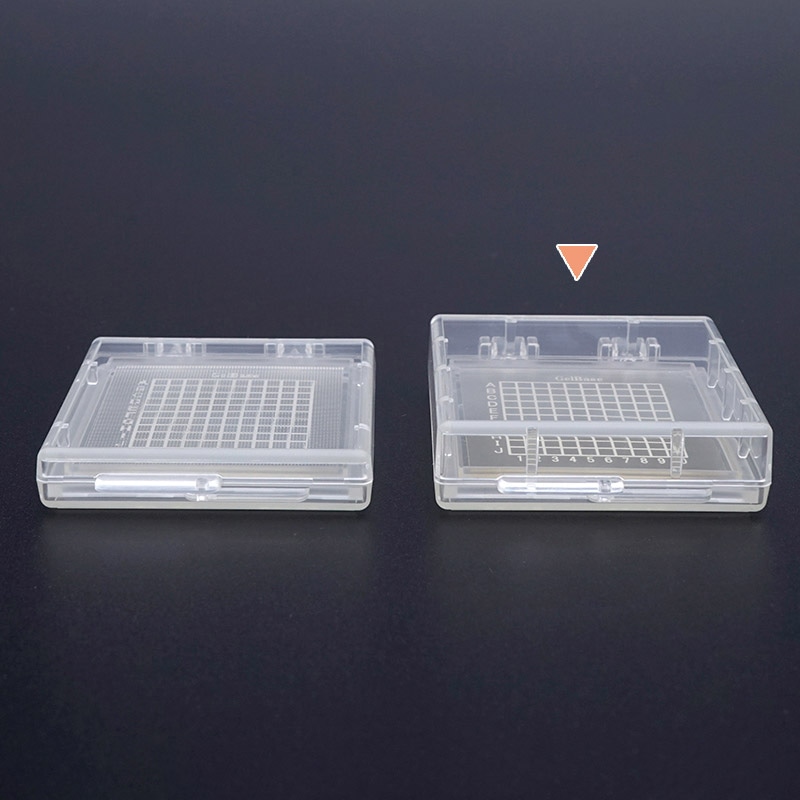 エクシール 精密デバイス搬送ケース ゲルベース2インチ 透明 フラット F5 Hタイプ GC00-16015 1セット(ご注文単位1セット)【直送品】