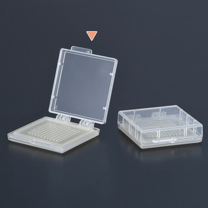 エクシール 精密デバイス搬送ケース ゲルベース2インチ 透明 クラウディ C5 Lタイプ GC00-16024 1セット(ご注文単位1セット)【直送品】