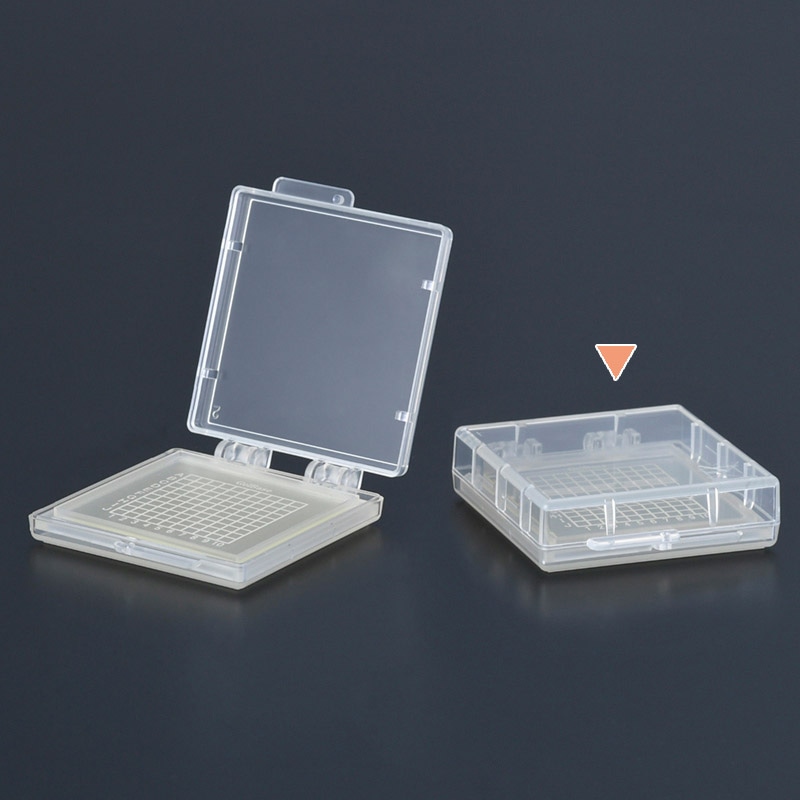 エクシール 精密デバイス搬送ケース ゲルベース2インチ 透明 メッシュ E7 Hタイプ GC00-16035 1セット(ご注文単位1セット)【直送品】