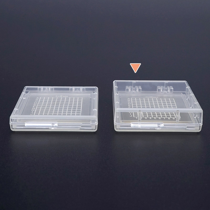 エクシール 精密デバイス搬送ケース ゲルベース2インチ 透明 メッシュ E5 Hタイプ GC00-16036 1セット(ご注文単位1セット)【直送品】