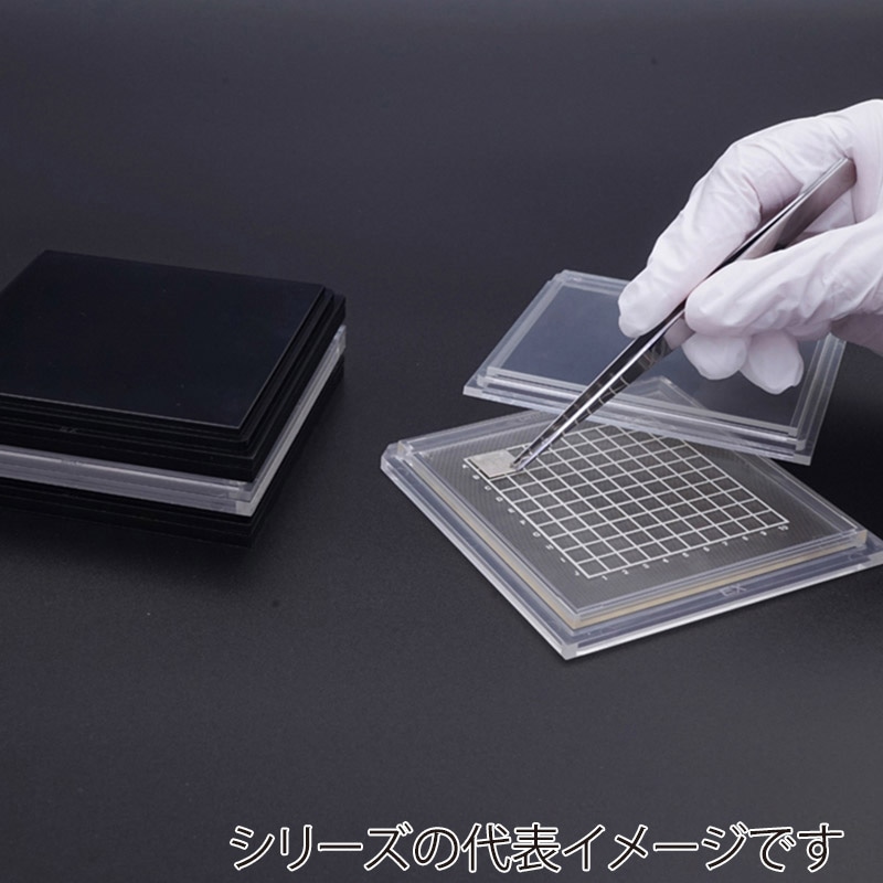 エクシール 精密デバイス搬送ケース ゲルベース4インチ 透明 フラット F7 GC00-16042 1セット（ご注文単位1セット）【直送品】