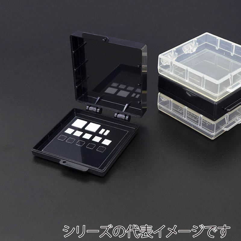 エクシール 精密デバイス搬送ケース ゲルベース2インチ 透明 フラット F7 トレイ無し GC00-16057 1セット(ご注文単位1セット)【直送品】