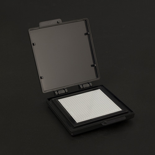 エクシール 精密デバイス搬送ケース ゲルベース2インチ Vタイプ 黒 VS9L200 GC00-16059 1セット(ご注文単位1セット)【直送品】