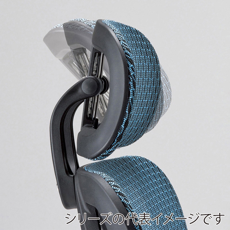 AICO メッシュチェア フットレスト付 グレー RS-2301F 1台(ご注文単位1台)【直送品】