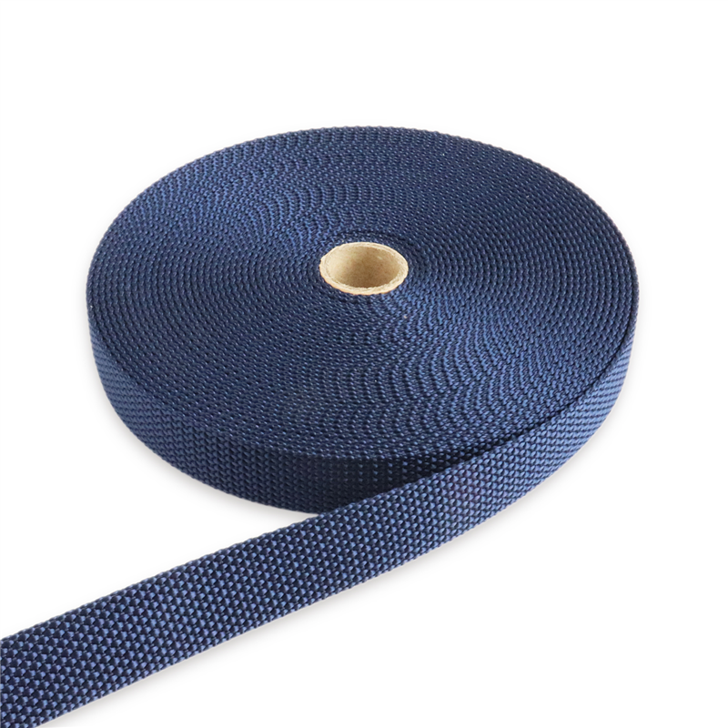 日本紐釦貿易 パイレンバンド ポリプロピレン製 巾 20mmx10m巻 紺 PM20-10-16 （ご注文単位1巻）【直送品】