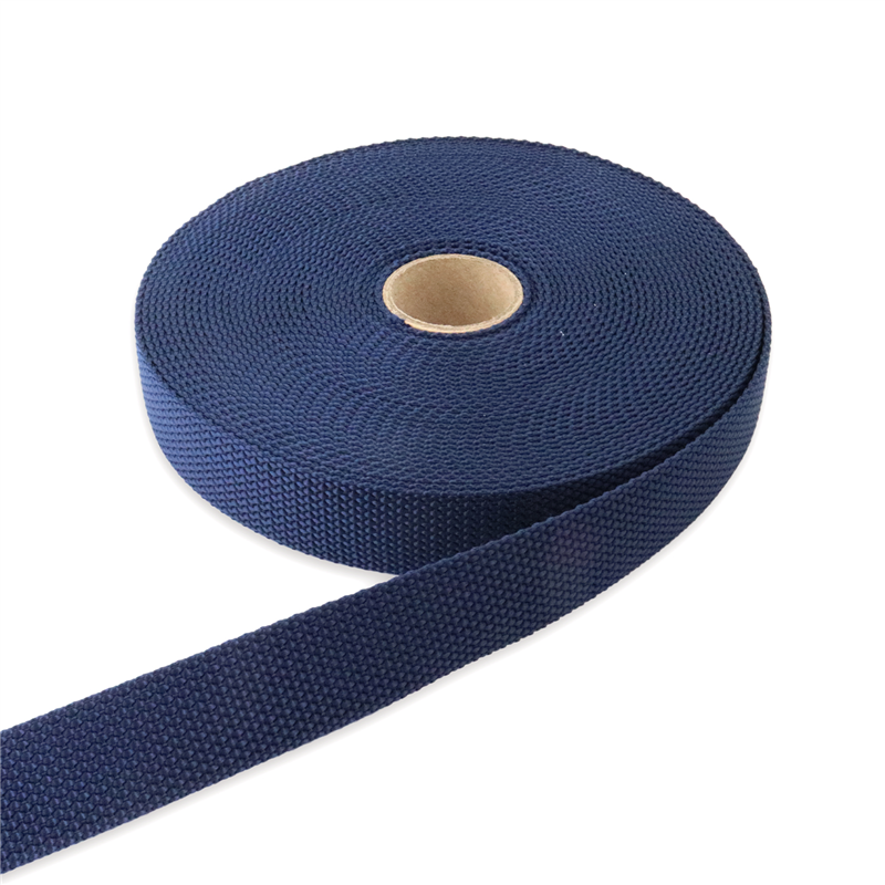 日本紐釦貿易 パイレンバンド ポリプロピレン製 巾 25mmx10m巻 紺 PM25-10-16 （ご注文単位1巻）【直送品】