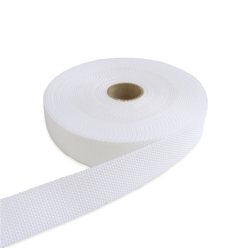 日本紐釦貿易 パイレンバンド ポリプロピレン製 巾 30mmx10m巻 白 PM30-10-2 （ご注文単位1巻）【直送品】