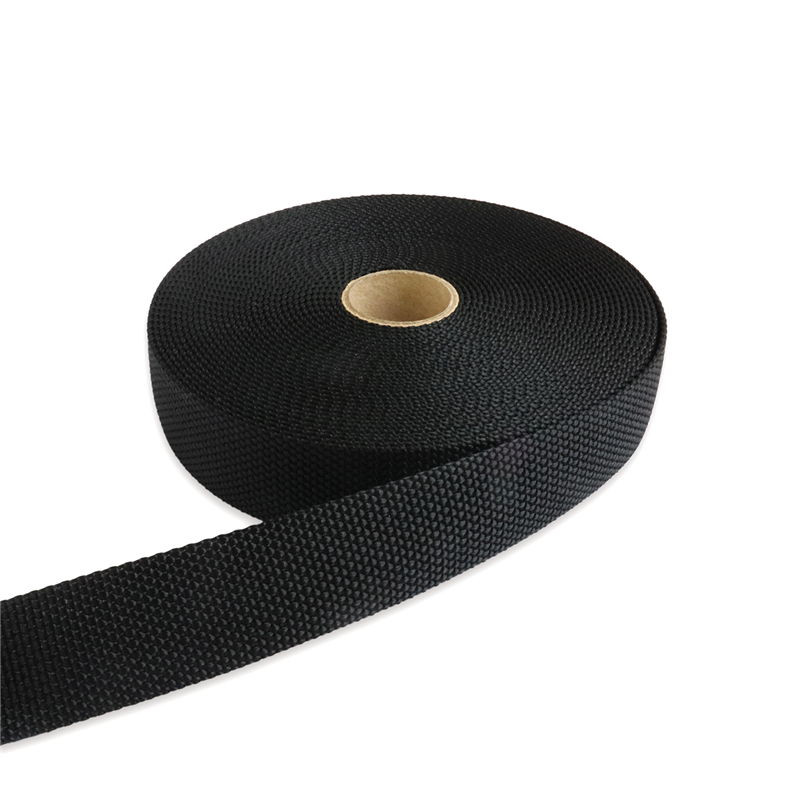 日本紐釦貿易 パイレンバンド ポリプロピレン製 巾 30mmx10m巻 黒 PM30-10-19 （ご注文単位1巻）【直送品】