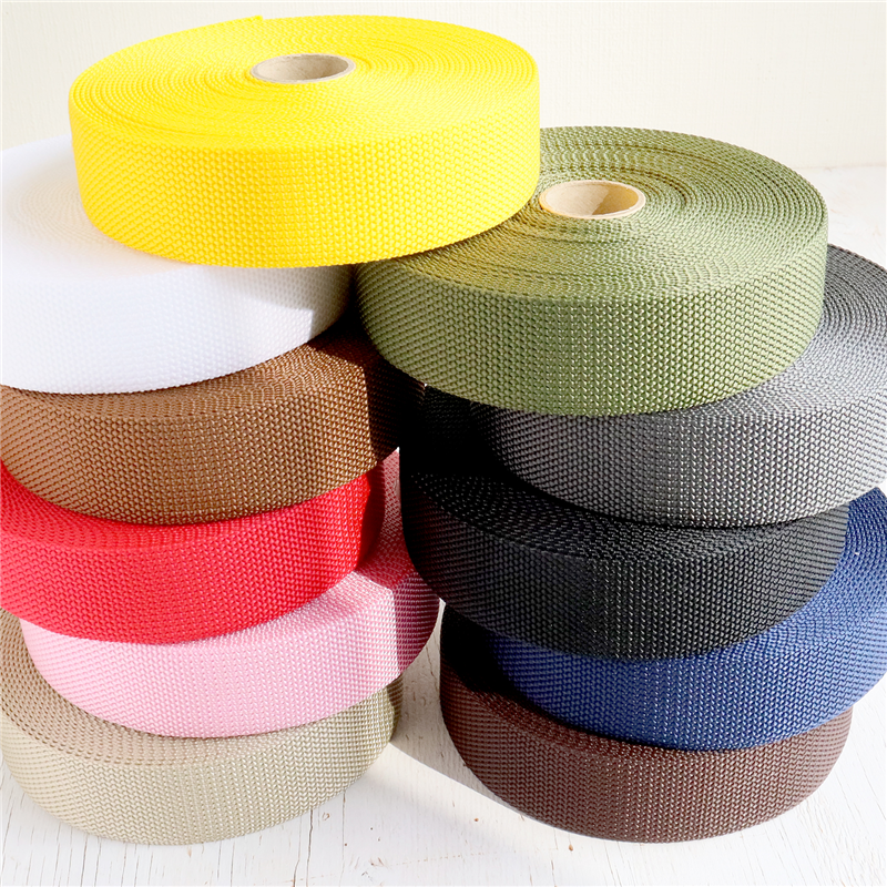 日本紐釦貿易 パイレンバンド ポリプロピレン製 巾 38mmx10m巻 黄 PM38-10-3 （ご注文単位1巻）【直送品】