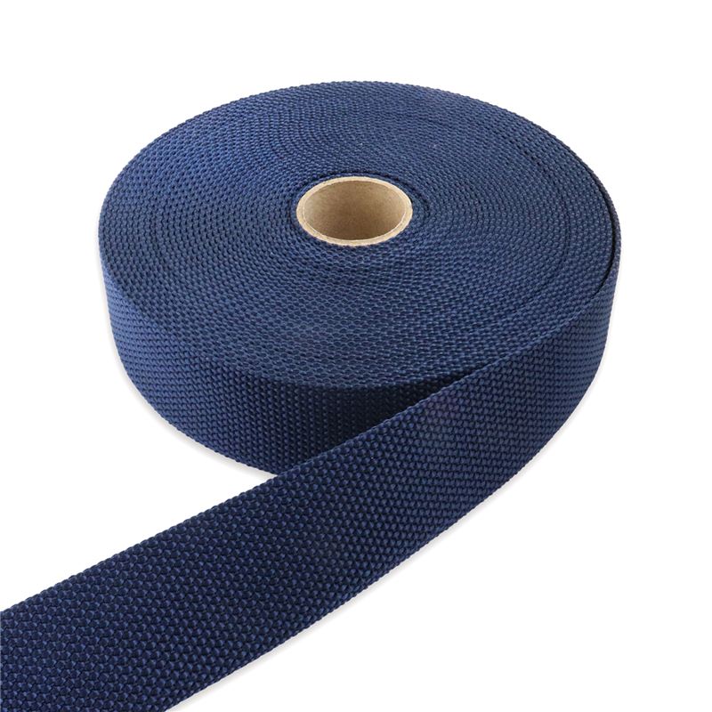 日本紐釦貿易 パイレンバンド ポリプロピレン製 巾 38mmx10m巻 紺 PM38-10-16 （ご注文単位1巻）【直送品】