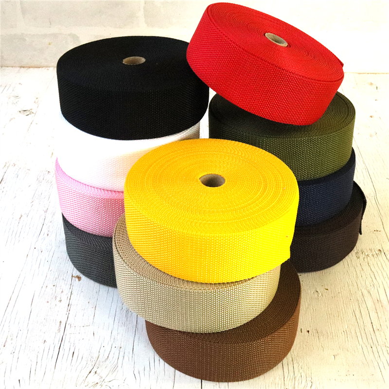 日本紐釦貿易 パイレンバンド ポリプロピレン製 巾 50mmx10m巻 ベージュ PM50-10-5 (ご注文単位1巻)【直送品】