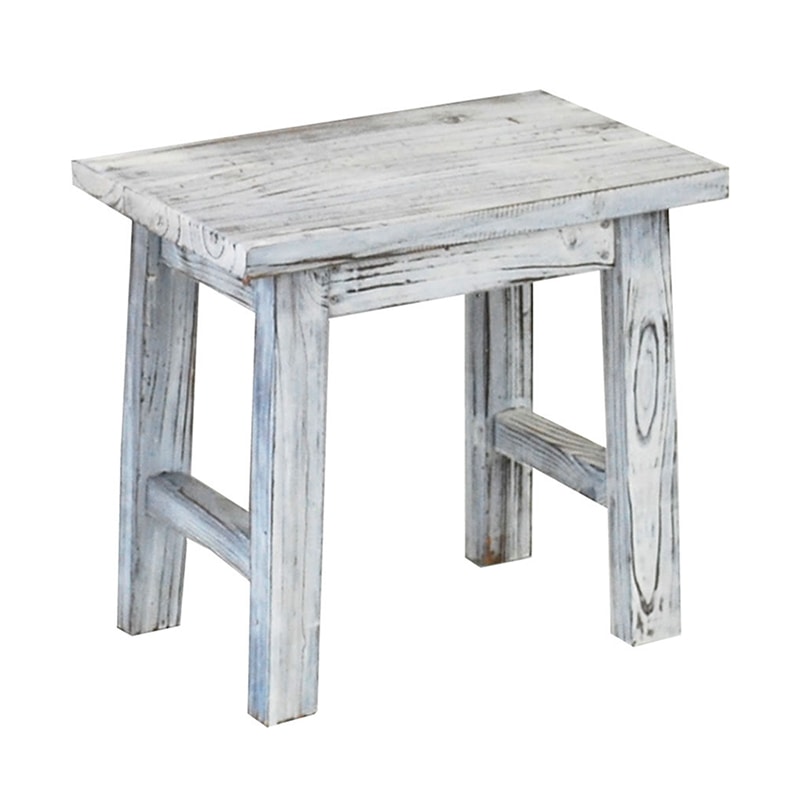 住まいスタイル ホワイトスツール風花台 小 YT-4036 1台（ご注文単位1台）【直送品】