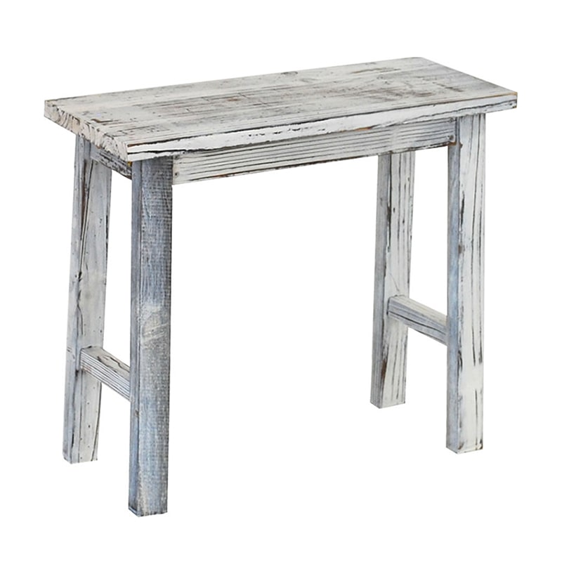 住まいスタイル ホワイトスツール風花台 中 YT-6052 1台（ご注文単位1台）【直送品】