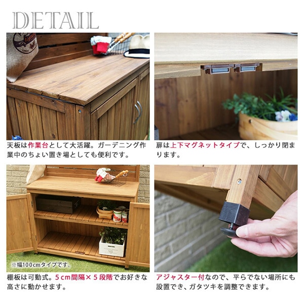 住まいスタイル パネル付き収納庫 幅80cm ブラウン YB-202NW80 1台(ご注文単位1台)【直送品】