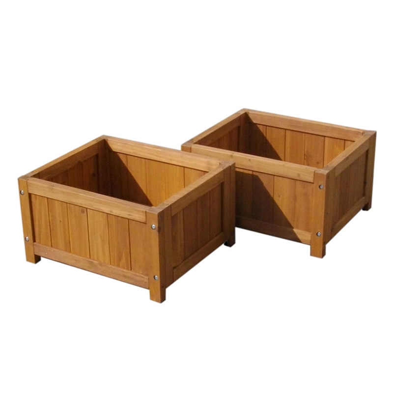 住まいスタイル デッキ縁台プランター 2個組 幅45 DEP-2LB45 1セット（ご注文単位1セット）【直送品】