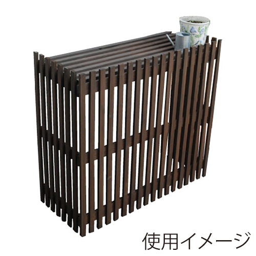 住まいスタイル モダンエアコンカバー ライト ライトブラウン MAC-875LIGHT 1個（ご注文単位1個）【直送品】