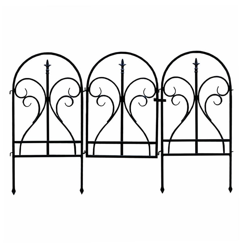 住まいスタイル イージーゲートセット フィニアル ブラック IPN-7031G 1セット（ご注文単位1セット）【直送品】