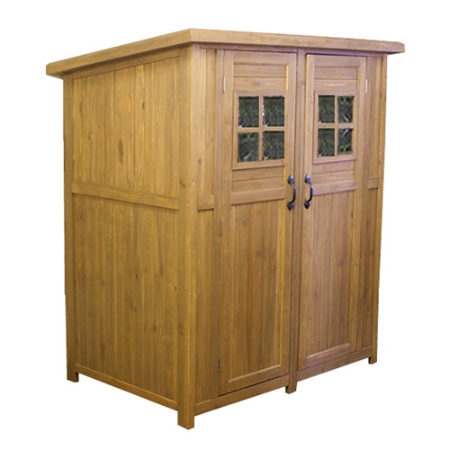 住まいスタイル カントリー小屋 大 ライトブラウン DNS-0177LBR 1台（ご注文単位1台）【直送品】