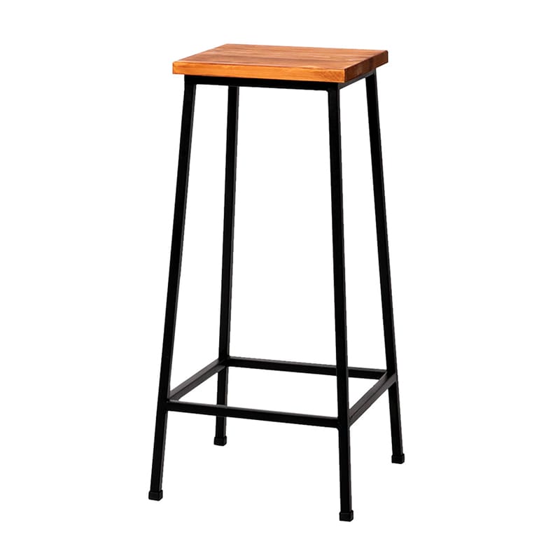 住まいスタイル ブリック 天然木製スツール ハイタイプ PR-BS67HI 1個（ご注文単位1個）【直送品】