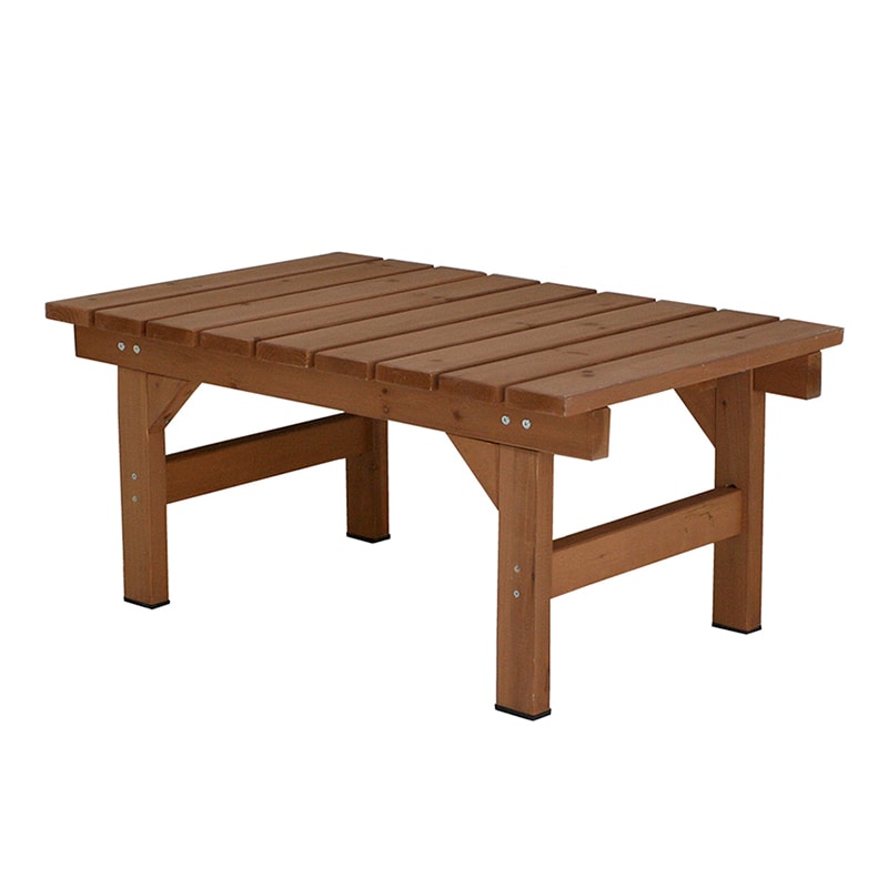 住まいスタイル ユニット縁台ベンチ ひより 87×55 ライトブラウン DE-8755LBR 1台（ご注文単位1台）【直送品】