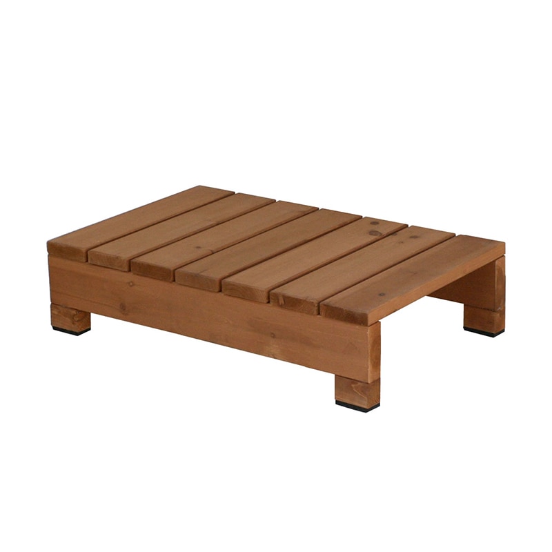 住まいスタイル ユニット縁台ステップ ひより ライトブラウン DES-65LBR 1台（ご注文単位1台）【直送品】