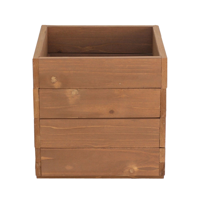 住まいスタイル 天然木プランター ひより 幅36 ライトブラウン DEP-36LBR 1個（ご注文単位1個）【直送品】