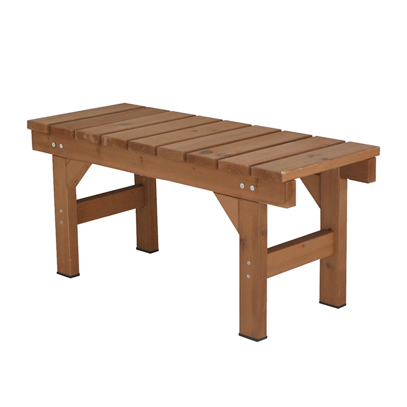 住まいスタイル 縁台ベンチ 87 ひより ライトブラウン EB-870LBR 1台（ご注文単位1台）【直送品】