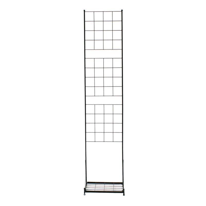 住まいスタイル プランター台付フェンス グラフ スリムタイプ ブラック IF-GR020-BLK 1台（ご注文単位1台）【直送品】