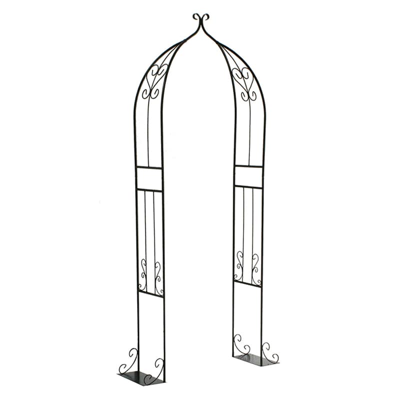 住まいスタイル アイアンハーフアーチ ダブル ダークブロンズ IA-HF004DBZ 1台（ご注文単位1台）【直送品】