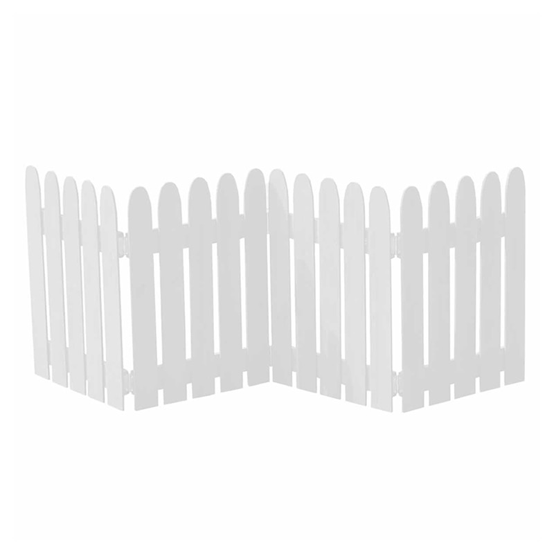 住まいスタイル 折り畳めるウッドミニフェンス 縦ストライプ 1枚 幅120cm ホワイト WF-120F-WHT 1個（ご注文単位1個）【直送品】