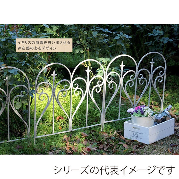 住まいスタイル アイアンフェンス フィニアル 6枚組 ホワイト IPN-7293-6P-WHT 1セット(ご注文単位1セット)【直送品】