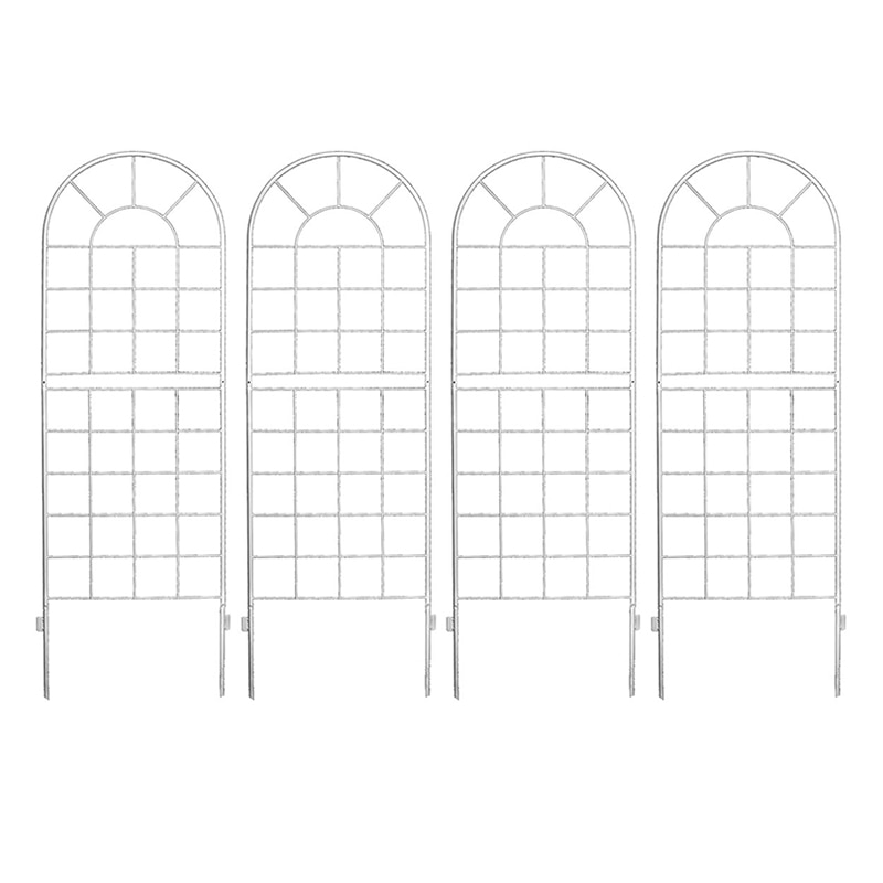 住まいスタイル クラシックフェンス150 ロータイプ 4枚組 ホワイト YB015L-4P-WHT 1セット（ご注文単位1セット）【直送品】