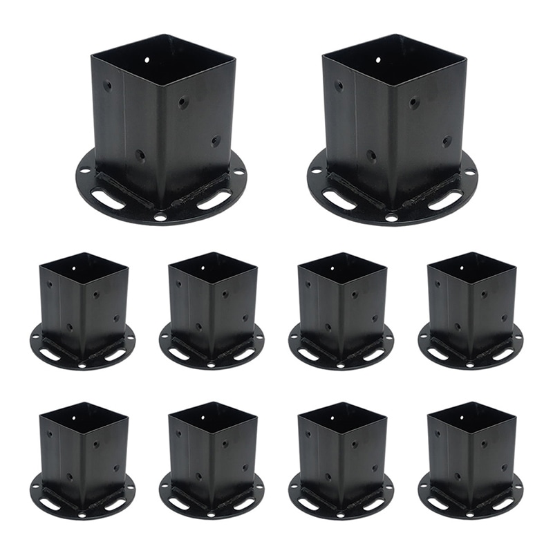 住まいスタイル ラティス・フェンス平地用固定金具 10個 S-HBN72-10P 1セット（ご注文単位1セット）【直送品】